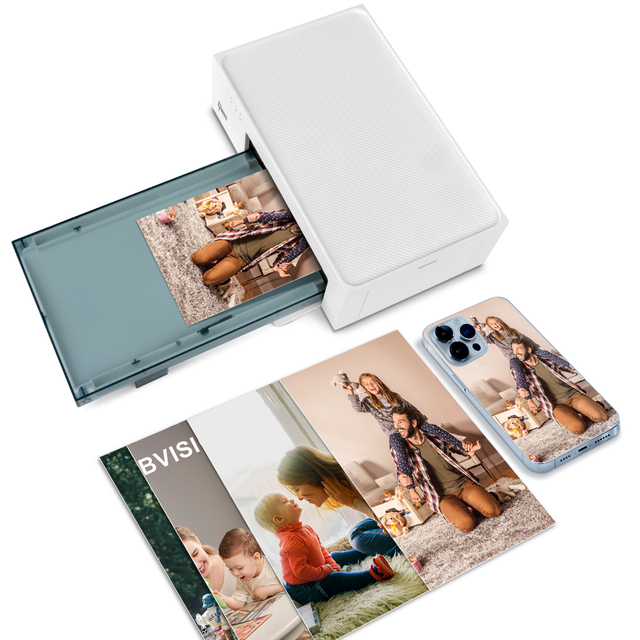 Portable Mini Mobile Phone Skin Printer DIY Customized Sticker Printer for DIY Phone Back Film New Design