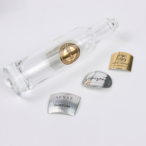 Professional Aluminum Logo Plate Fabrication Service Embossed Printed Anodized Metal <b>Labels</b> Factory Direct - Product Image 5