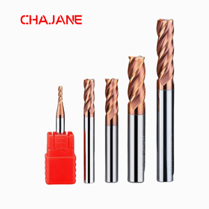 Fraise à bout plat en carbure à prix d'usine, fraises à bout rond à 2/4 cannelures, HRC55HRC, garantie de 3 ans, commande CNC, OEM unique - Product Image 5