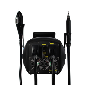 Máquina Portátil 2 en 1 Multifuncional de Depilación y Eliminación de Tatuajes con Láser Pico IPL E-light Magnético de 360° - Product Image 4