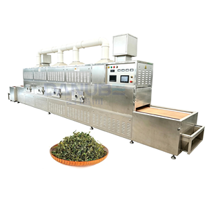 Secadora de microondas de túnel directa de fábrica para procesamiento de té, máquina de esterilización y secado de té - Product Image 1