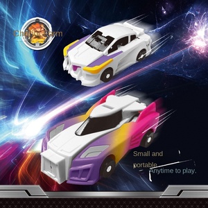 <span class=keywords><strong>Robot</strong></span> <span class=keywords><strong>licorne</strong></span> Tianma à ailes volantes en plastique ABS, véritable aile argentée, dragon volant, Ka Treasure Car God, deux collisions, une déformation - Product Image 1