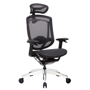 Mige Furniture Black Color Luxury All Mesh Lifting Reclining Swivel Modern Ergonomic <b>Desk</b> Boss Executive Office Chair - Product Image 6