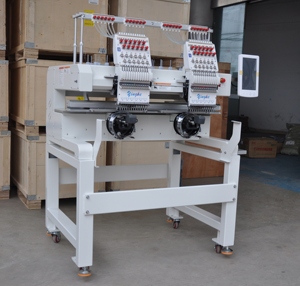 YH <span class=keywords><strong>2</strong></span> Đầu Hot Bán <span class=keywords><strong>2</strong></span> Đầu 9/12/15 Kim Thêu Monogram Phần Mềm Máy Tính Với Nắp Phẳng T-Shirt Chức Năng - Product Image 5