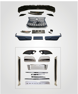 Kit de carrocería de coche montaje de parachoques delantero Facelift a nuevo Kit de carrocería de parachoques de coche labio de parachoques para <span class=keywords><strong>2016</strong></span> <span class=keywords><strong>LEXUS</strong></span> <span class=keywords><strong>570</strong></span> - Product Image 1