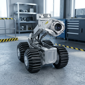 Robot d'inspection vidéo industriel télécommandé pour canalisations d'égouts, garantie 3 ans, composants en plastique, OEM/ODM - Product Image 2