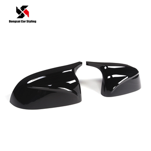 Nắp Đậy Gương Chiếu Hậu M Nhìn Phía Sau Cửa Bên Hông Màu Đen Bóng ABS Cho BMW <span class=keywords><strong>X3</strong></span> G01 X4 G02 X5 G05 X6 G06 X7 G07 2018 + - Product Image 4
