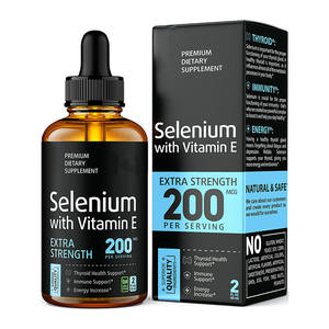 אוליי oem/odm/אודם/אודם סלניום טבעי 200mcg נוזלי סלניום טיפות תוסף סלניום לבריאות מערכת הבריאות החיסונית - Product Image 1