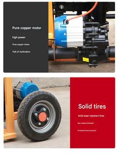 Moxiang नया 200 किलोग्राम इलेक्ट्रिक स्टेकर 400 किलो मिनी लिफ्ट फोर्कलिफ्ट - Product Image 4