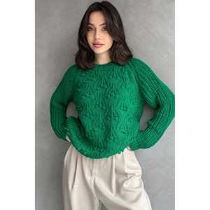 เสื้อสเวตเตอร์ถักคอวี แขนยาว ผ้าเครป สำหรับผู้หญิง สไตล์ลำลอง ใส่ได้ในฤดูใบไม้ร่วง ไม่เป็นขุย 12 กรัม สีขาว - Product Image 1