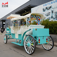 Fabricant de calèches royales de luxe pour mariages et visites de parcs, calèche de style victorien à vendre