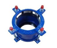 Raccord flexible en fonte ductile Fenghuang Foundry PN10 PN16 PN25, couplement universel contraint DI pour tuyaux HDPE/PVC