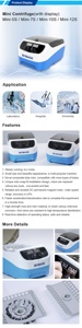 Centrifuga da <span class=keywords><strong>Laboratorio</strong></span> Mini BIOBASE China Mini-5S 5000rpm <span class=keywords><strong>con</strong></span> Provette PCR e Microtubi per Laboratori e Ospedali - Product Image 6