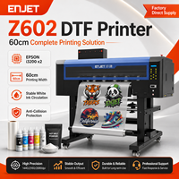 Impresora DTF de Alta Calidad 2026, Plotter de 2 Cabezales DTF I3200, Impresora DTF para Ropa, Combo de Cinco Cabezales y Horno Agitador, Set de 60cm