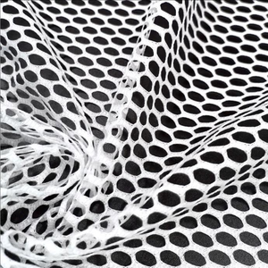 Double-layer <strong>Net</strong> <strong>Fabric</strong> with Hard <strong>Net</strong> Yarn Elastic Hexagonal Polyester Mesh <strong>Fabric</strong> Suitable for Tent Laundry Bag Inner <strong>Fabric</strong> - Product Image 3