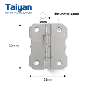 Herrajes Industriales de Hierro Galvanizado para Marcos de Fotos, Bisagras de 4 Orificios para Soporte de Marcos, Venta al por Mayor, Suministros Duraderos para Unir Marcos - Product Image 2