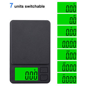 Balance de poche numérique de précision J & R Balance de poids portable Mini balance de poche 100g 200g 0.01g pour bijoux - Product Image 5