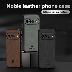 Funda de Teléfono Tipo Flip de PU con Sensación de Piel, Nueva Tendencia 2026, Carga Inalámbrica Magnética, Antideslizante, para <span class=keywords><strong>Google</strong></span> Pixel 10/10 Pro XL/9A - Product Image 2