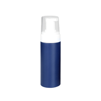 Produit personnalisé 40ml 140ml 145ml 165ml 500ml Gommage Bleu Spray Lotion cosmétique Bouteille de lavage en plastique Crème pour le visage Bouteille à pompe nettoyante