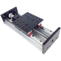 Módulo Lineal CNC de Alta Precisión GX150-200, Sistema de Guía de Movimiento con Husillo de Bolas para Eje de Robot