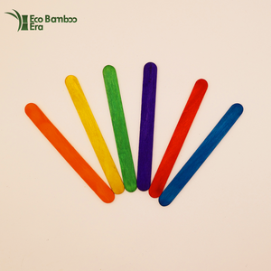 Bâtonnets de glace en bambou colorés en vrac, biodégradables et sûrs, pour la construction de modèles et les activités éducatives - Product Image 6