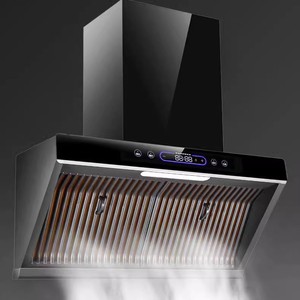 Hotte aspirante domestique à panneau en verre trempé, aspiration latérale, 42 CFM, 32 kg, modèle TR U 1 - Product Image 2