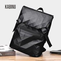 Sac à dos pour ordinateur portable en PU avec logo personnalisé, résistant à l'eau, tendance, décontracté, pour étudiants, usage quotidien