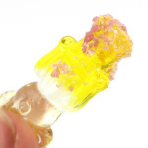 चिपचिपा मीठा उदास भालू के आकार का नरम गम कैंडी + popping कैंडी - Product Image 5