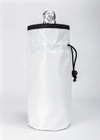 Manchon réutilisable en polyester pour bouteille de vin, isotherme, étanche, portable, sac refroidisseur pour champagne et bière, avec cordon
