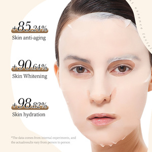 10 pièces BIOAOUA Masque facial au <span class=keywords><strong>caviar</strong></span> et au fullerène, soin de la peau, hydratant, raffermissant, nourrissant, masques faciaux pour le soin de la peau du visage - Product Image 2