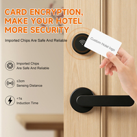 Sistema Electrónico de Cerradura de Puerta de Hotel RFID, Cerraduras Inteligentes para Hotel con Tarjeta de Acceso y Software de Gestión