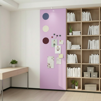 Autocollants muraux magnétiques double couche UCI DIY Art Déco, réutilisables, avec support magnétique ferreux souple, taille personnalisée, échangeables librement, décoration de chambre