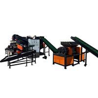 Granulateur de câbles en cuivre haute puissance V-S35 avec séparation magnétique et pré-broyage 600-800 kg/h