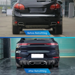 Kit de modification de carrosserie pour Cayenne 958 (2011-2017) : feux arrière, échappement et pare-chocs, type 2024 - Product Image 2