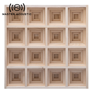 MASTER ACOUSTIC Madera maciza Personalizado Bass Trap Panel de pared Estudio de grabación de música - Product Image 1