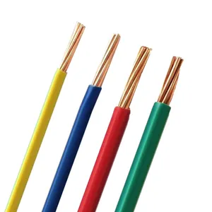 AWM UL10070 VW-1 Copper Conductor Household Electrical Wires 10 12 14 16 18 AWG SR-PVC Insulated Cable Wire