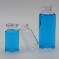 Flacon en verre stérile transparent ambré RTU lavé 2r 4r 6r