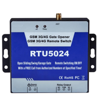 Controlador de acceso RTU5024 GSM 4G, sistemas de alarma de seguridad para abridor de puerta automático, llamada gratis