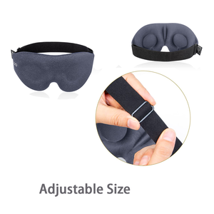 หน้ากากปิดตา EVA แบบปิดแสงสำหรับการนอนหลับ พร้อมสายรัดปรับได้ - Product Image 4