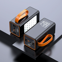 Offre Spéciale : Batterie Externe de Camping Grande Capacité avec Éclairage LED, 27000 mAh, 66W, Charge Ultra-Rapide, Affichage Numérique, Idéale pour le Streaming en Direct sur Mobile