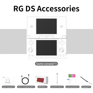 <span class=keywords><strong>Console</strong></span> de jeu portable RG <span class=keywords><strong>DS</strong></span> 128/256 Go, double écran 4 pouces, Android 14, écran rabattable 4 pouces, batteries 4000 mAh, cadeau - Product Image 6