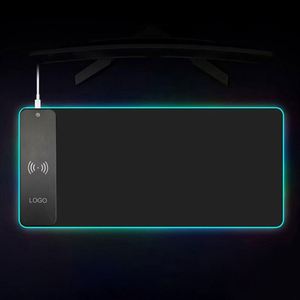 Extra Large Custom Logo Mousepad Non-Slip Computer Keyboard Mat <b>Laptop</b> Bag <b>Wireless</b> Charging Gaming <b>Mouse</b> Pad - Product Image 6