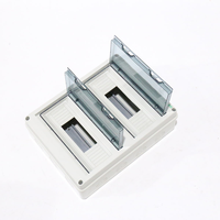 Boîtier de Distribution électrique étanche, en plastique ABS, étanche conforme à la norme IP65, HT- 24 voies, boîte de connexion pour fusibles MCB SPD