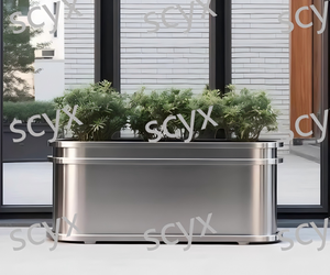 Jardinière en acier inoxydable de qualité commerciale pour l'aménagement paysager <span class=keywords><strong>urbain</strong></span> - Product Image 2