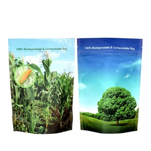 Personnalisé imprimé ziplock trois côtés scellé sac accessoires dynamique performance sacs d'emballage avec fenêtre - Product Image 5