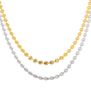 Collier et bracelet tendance en acier inoxydable de 4 mm/5 mm de largeur, couleur argent ou or, bijoux de haute qualité pour hommes et femmes - Product Image 3