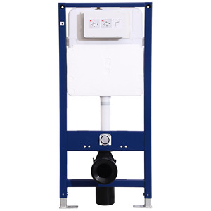 Personalización Venta caliente Baño Inodoro colgado en la pared Oculto en el tanque de la pared <span class=keywords><strong>Cisterna</strong></span> de inodoro oculto de plástico - Product Image 2