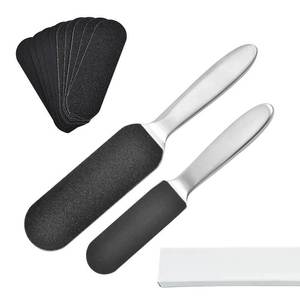 Double Sided Stainless Steel Foot <b>File</b> Pedicure Callus Remover Cuticle Cleaner Nail Foot Care Tool - Product Image 5
