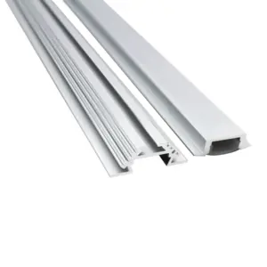 Factory Recessed Corner Wall Ceiling Under Cabinet Lighting LED Strips Extrusions Aluminum Profiles