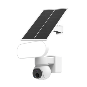 Projecteur solaire rue led lumières PTZ Caméra WiFi énergie solaire sans fil 3MP 4MP PIR suivi automatique 4G ptz caméra de sécurité - Product Image 1